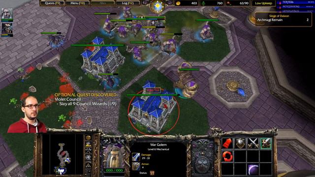 WC3 Reforged - Undead Campaign (hard) 2/2 - Burning Legion