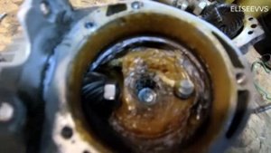 чистка и смазка болгарки SKIL 900вт  с диском 125 мм