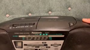 Panasonic RX-DS11 CD RADIO CASSETTE Player