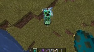 заряженный крипер в minecraft