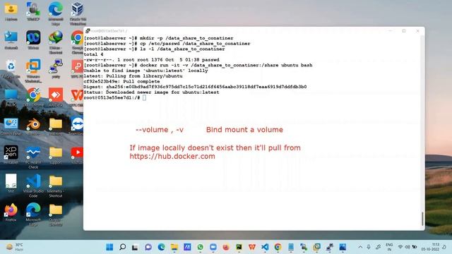 Docker Volume: Attach Volume from Host to Container | docker tutorial for beginners смотреть онлайн