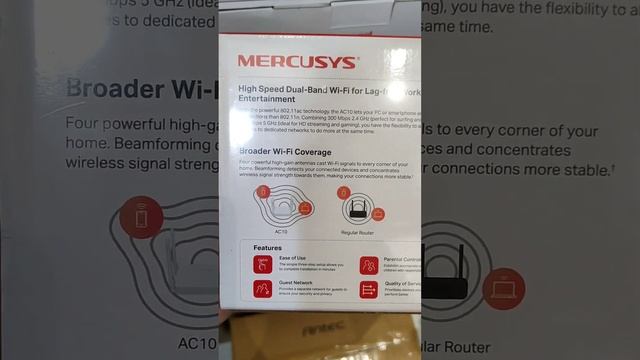 Mercusys AC10 AC1200 Wireless WiFi Dual Band Router