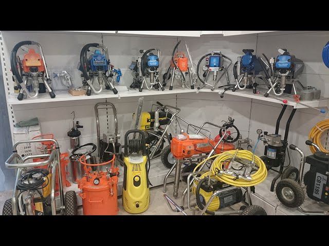 Окрасочное оборудование безвоздушного распыления ASpro. смотреть онлайн