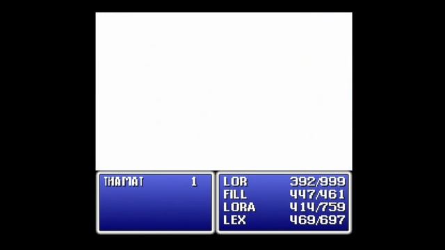 Final Fantasy 1 – All Bosses / Последняя Фантазия 1 – Все Боссы | PlayStation 32-bit