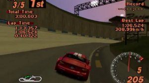 Gran Turismo 2 - Honda CR-X Del Sol LM Edition (Red Rock Valley Speedway)