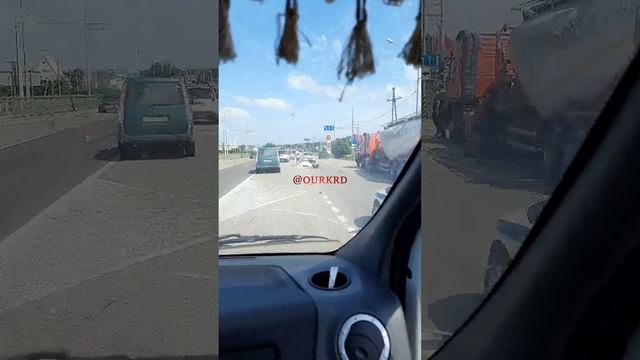 ДТП в станице Холмской Краснодарского края. Очевидно, летальный исход.