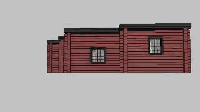 коттедж из клееного бруса смотреть онлайн