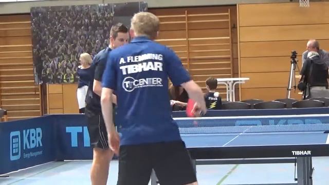 Warm Up Flemming David Hilpoltstein vs Mainz Table Tennis Bundesliga 2 20180408 Zoom 1 смотреть онлайн