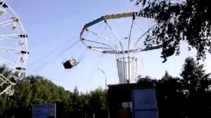 Цепочная карусель аттракцион Вихрь ветерок