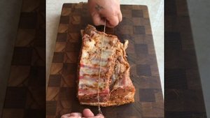 Грудинка горячего копчения