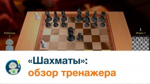 «Шахматы»: обзор тренажера