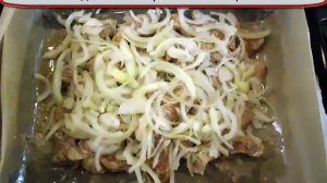 Картошка с мясом в духовке