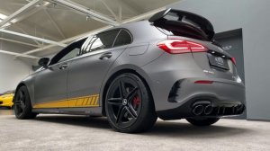 MERCEDES-AMG A45 S 4M+ EDITION 1 START UP & EXHAUST SOUND by AURUM International