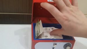 Детский сейф копилка