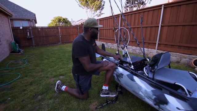 [3WATERS BIG FISH 120] My KAYAK and how I prep, and rig it for BASS FISHING смотреть онлайн