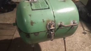 Крутой мангал из фреонового балона