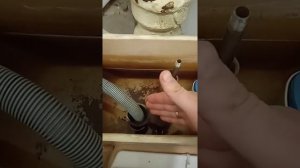Подключить стиральную машину через туалет