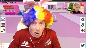 БЬЮТИ ЗАЙКА DAMON и НИКОЛЬ КРЕЙЗИ ГЕЙМЕР в ROBLOX устроили ПОКАЗ МОД