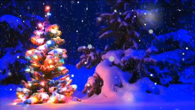ФУТАЖ Новогодний фон - FOOTAGE Christmas background