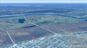 Google Earth- дорога Монастырка -Томск