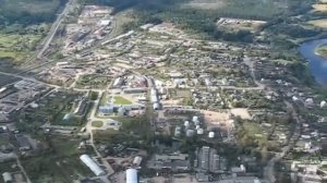 Аэросъемка. Вологда - Великий Устюг.