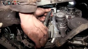 VW Golf 6 - Замена цепи ГРМ. Проще вынуть двигатель.