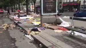 Les migrants polluent Paris