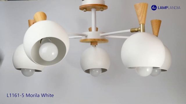 Люстра L1161 5 Morila White Lamplandia