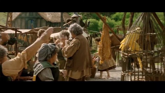 (Нарезка) Властелин колец: приезд Гендальфа. смотреть онлайн