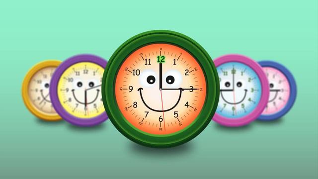 Учимся понимать время по часам. Развивающее видео для деток. смотреть онлайн