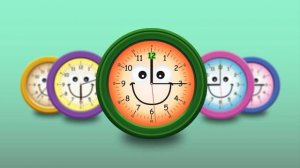 Учимся понимать время по часам. Развивающее видео для деток.