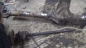 задний мост на самодельный мини трактор
