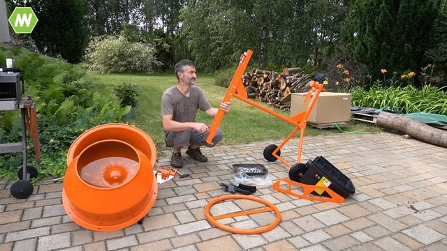 Magazynek na deski. Budowa #02 betoniarka смотреть онлайн