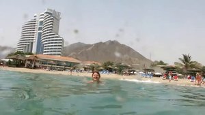 Песчаная буря в ОАЭ, Фуджейра