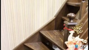 Столярные изделия из разных пород дерева.