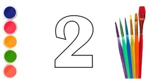 как правильно писать цифры от 1 до 9 / learning to write copybook numbers