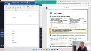 Делаю английиский/The Passive/домашнее задание по английискому с ответами/English lessons on YouTub