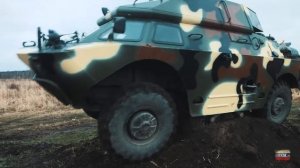 БРОНИРОВАННАЯ РАЗВЕДЫВАТЕЛЬНО-ДОЗОРНАЯ МАШИНА БРДМ-2