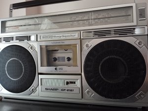 ВИНТАЖНЫЙ РАДИОКАССЕТНЫЙ ПРОИГРЫВАТЕЛЬ SHARP GF-6161H 70-х годов