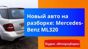 Mercedes ML320 CDI W164 2008 года на разбор