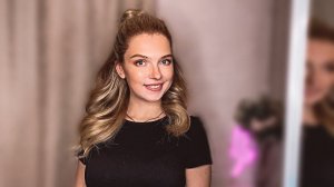 ПУЧОК С КРАБИКОМ НА РАСПУЩЕННЫЕ ВОЛОСЫ | CLAW CLIP HALF BUN HAIRSTYLE