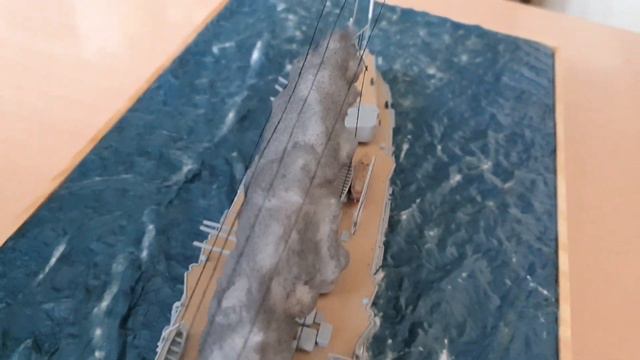 линкор "Севастополь". Диорама линкора "Севастополь" своими руками. смотреть онлайн