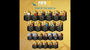 FIFA 16 TOTW 34 ft. IF Ramos, SIF Mane, IF van Persie & more!