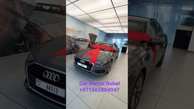 Audi A6 2023. Full features - Car Rental Dubai . For Bookings +971562804047