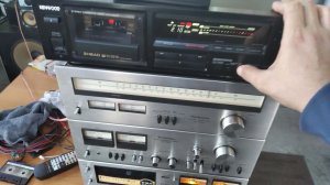 Kenwood KX-4520 с пультом воспроизведение звука запись калибровка опции 3 головы и тд