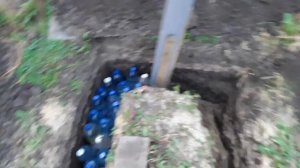 Геотермальный  обогрев теплицы с водяным аккумулятором.