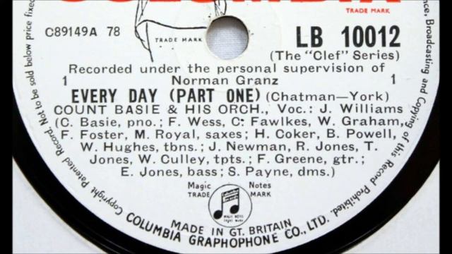 Count Basie and His Orchestra "Panassie Stomp" on Decca 2224 (Nov. 16, 1938) Lester Young смотреть онлайн