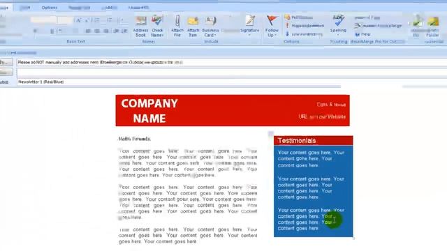 Email Merging from Outlook смотреть онлайн