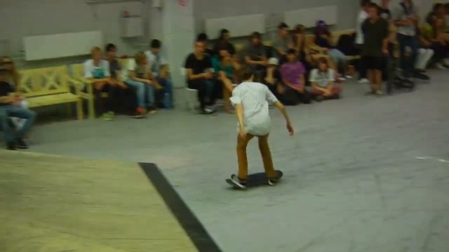 Видеоотчет с открытия крытого скейтпарка Ride Town смотреть онлайн