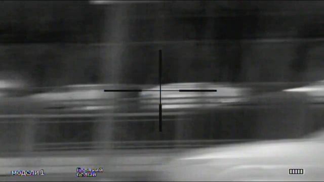 Картинка тепловизионного прицела GUIDE TS 435